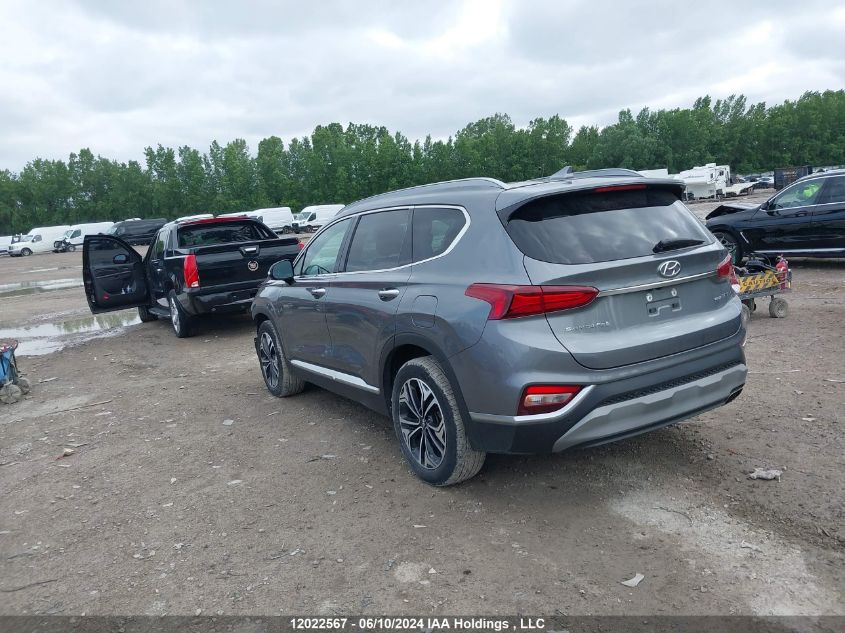 2019 Hyundai Santa Fe Ultimate 2.0 VIN: 5NMS5CAA9KH124337 Lot: 12022567