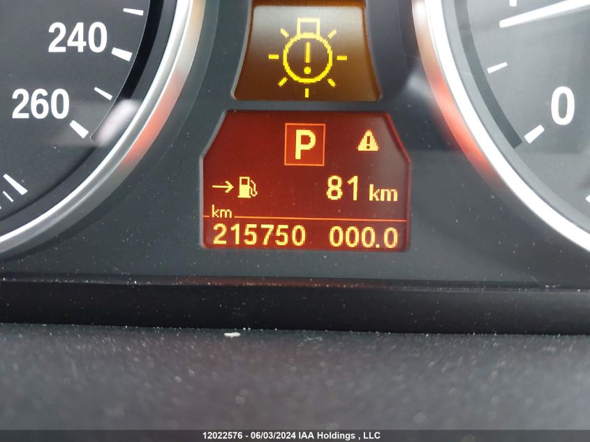 2009 BMW X5 xDrive30I VIN: 5UXFE43569L038143 Lot: 12022576