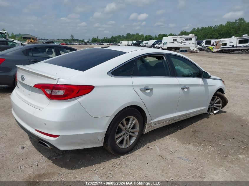 2016 Hyundai Sonata Se VIN: 5NPE24AF1GH293009 Lot: 12022577