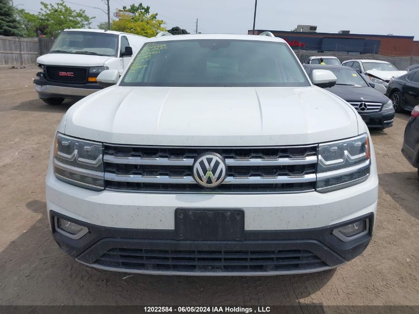 2019 Volkswagen Atlas VIN: 1V2NR2CA1KC575851 Lot: 12022584