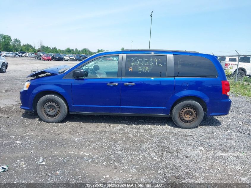 2019 Dodge Grand Caravan Se VIN: 2C4RDGBG3KR585132 Lot: 12022592