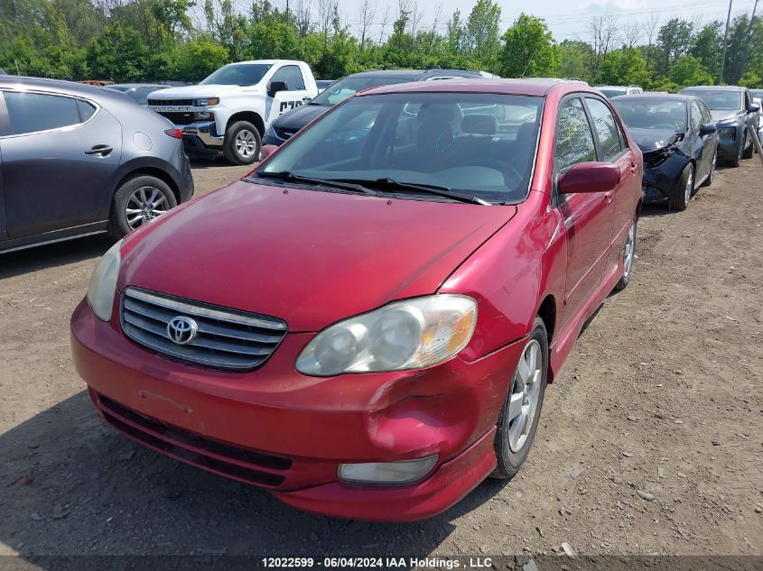 2003 Toyota Corolla Ce/Le/S VIN: 2T1BR32E73C765094 Lot: 12022599