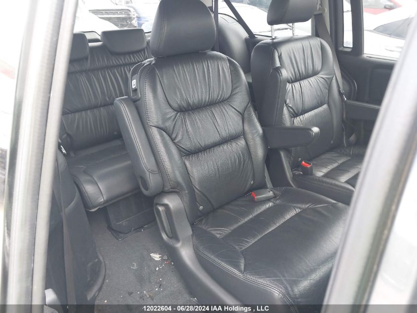 2010 Honda Odyssey Touring VIN: 5FNRL3H88AB505619 Lot: 12022604