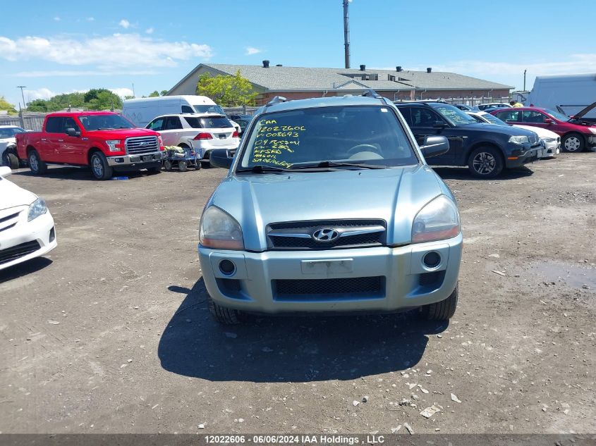 2009 Hyundai Tucson Gls VIN: KM8JM12B99U008693 Lot: 12022606