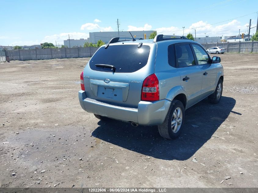 2009 Hyundai Tucson Gls VIN: KM8JM12B99U008693 Lot: 12022606