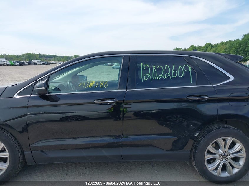 2023 Ford Edge Titanium VIN: 2FMPK4K98PBA37586 Lot: 12022609