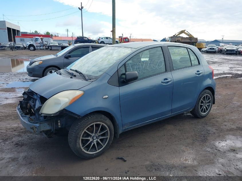 2007 Toyota Yaris VIN: JTDKT923275071760 Lot: 12022620