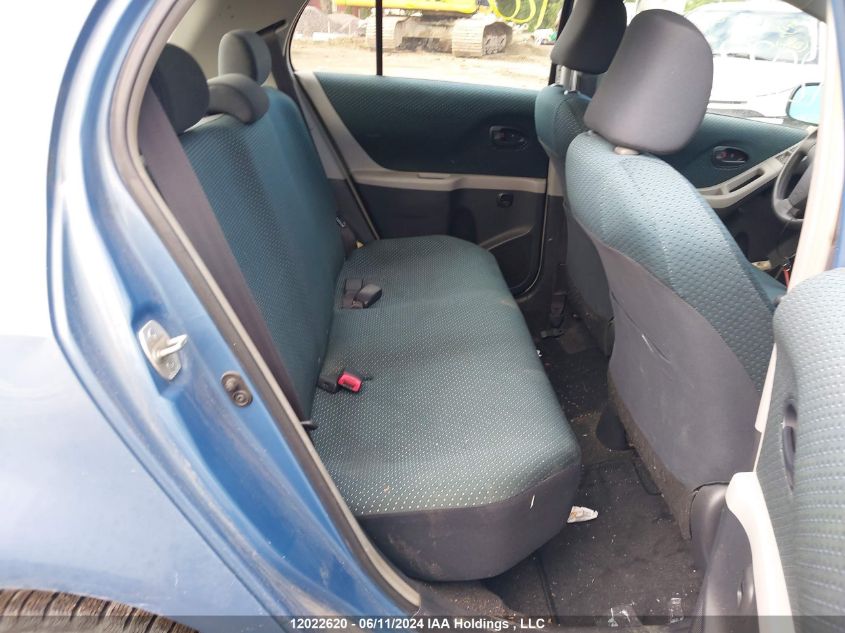 2007 Toyota Yaris VIN: JTDKT923275071760 Lot: 12022620