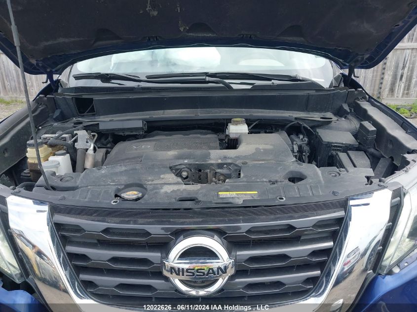 2020 Nissan Pathfinder Sl VIN: 5N1DR2CM7LC643381 Lot: 12022626