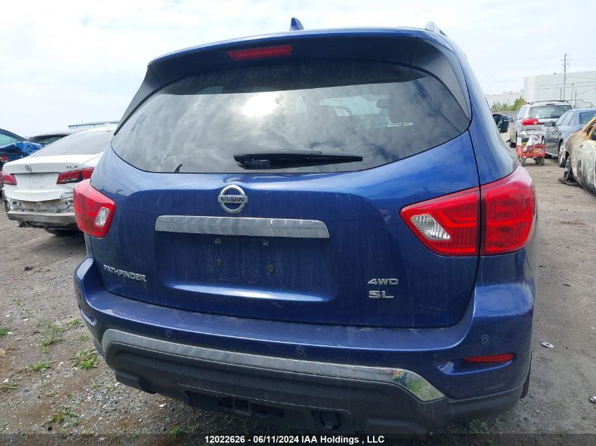 2020 Nissan Pathfinder Sl VIN: 5N1DR2CM7LC643381 Lot: 12022626