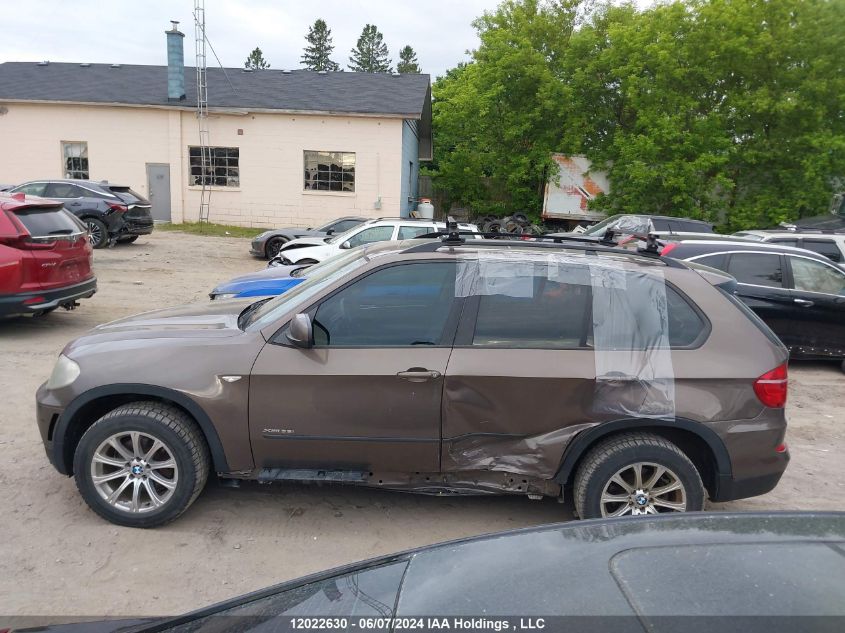 2011 BMW X5 xDrive35I VIN: 5UXZV4C51BL400060 Lot: 12022630