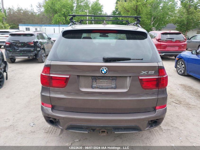 2011 BMW X5 xDrive35I VIN: 5UXZV4C51BL400060 Lot: 12022630