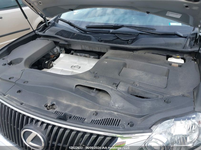 2010 Lexus Rx 350 VIN: 2T2BK1BA2AC009722 Lot: 12022633