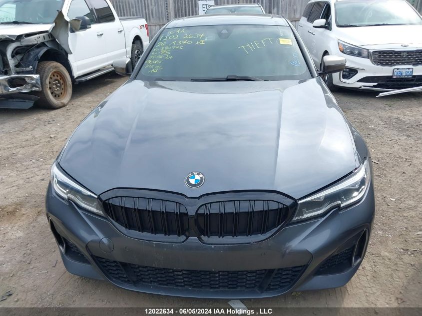 2020 BMW M340Xi VIN: WBA5U9C07LA380945 Lot: 12022634