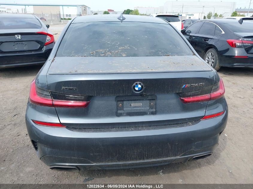 2020 BMW M340Xi VIN: WBA5U9C07LA380945 Lot: 12022634
