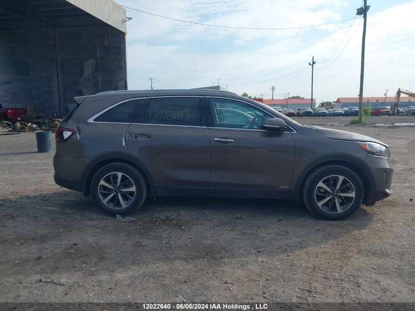 2019 Kia Sorento VIN: 5XYPHDA55KG587625 Lot: 12022640