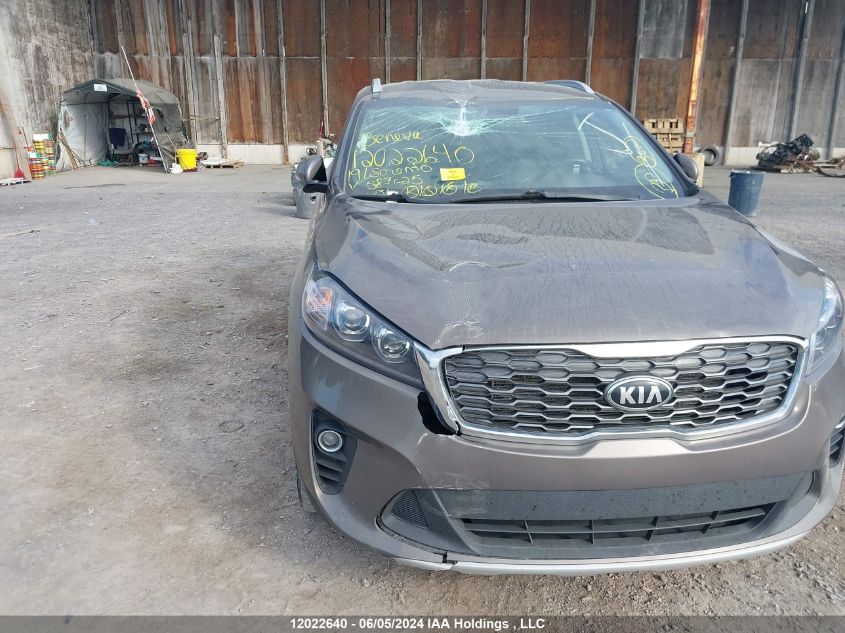 2019 Kia Sorento VIN: 5XYPHDA55KG587625 Lot: 12022640