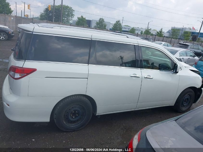 2013 Nissan Quest S/Sv/Sl/Le VIN: JN8AE2KP6D9065646 Lot: 12022656