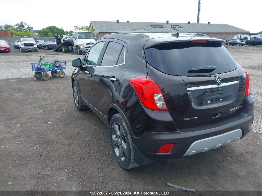 2013 Buick Encore VIN: KL4CJASB7DB127072 Lot: 12022657