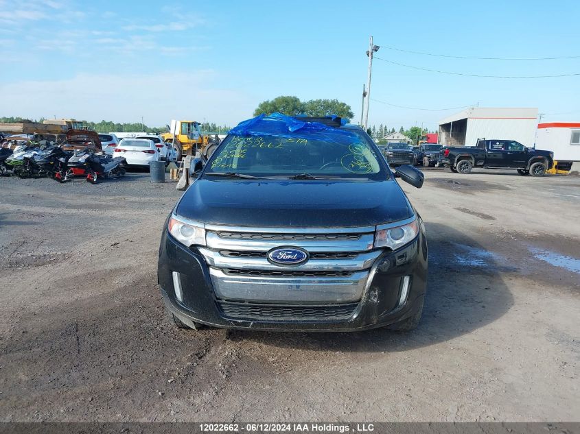 2013 Ford Edge Sel VIN: 2FMDK4JC8DBA24266 Lot: 12022662