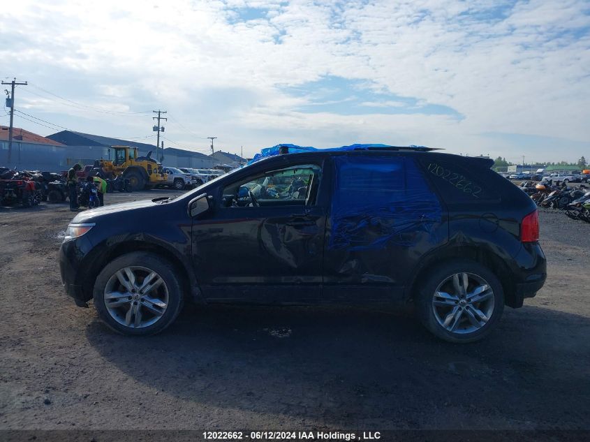 2013 Ford Edge Sel VIN: 2FMDK4JC8DBA24266 Lot: 12022662