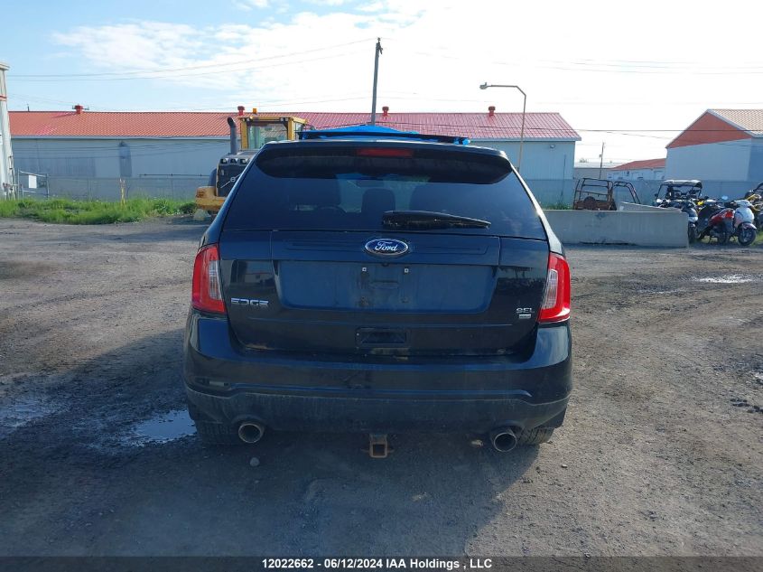 2013 Ford Edge Sel VIN: 2FMDK4JC8DBA24266 Lot: 12022662