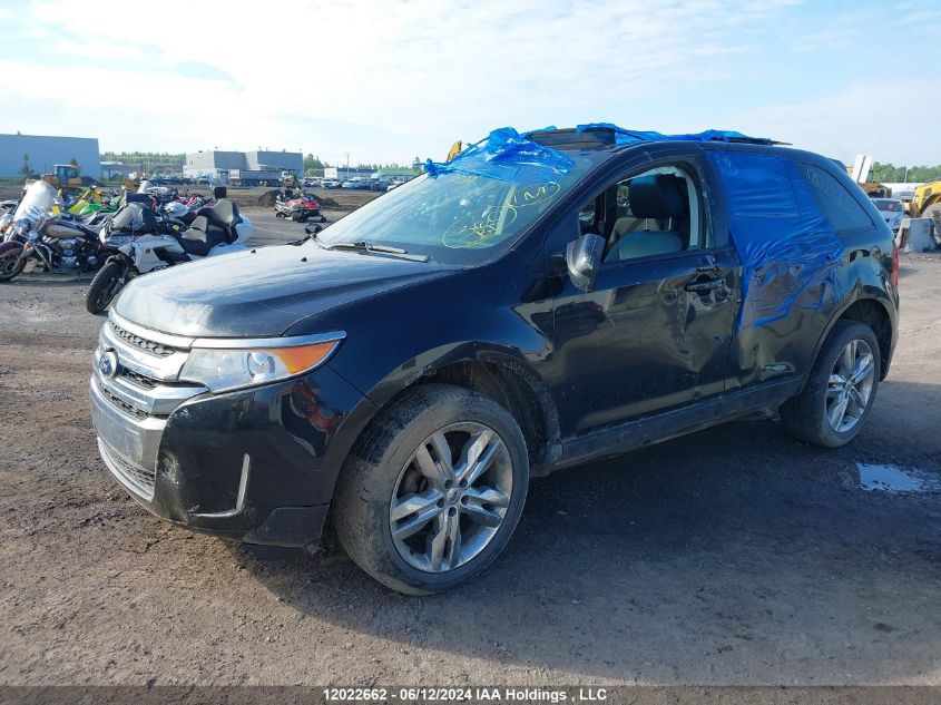 2013 Ford Edge Sel VIN: 2FMDK4JC8DBA24266 Lot: 12022662