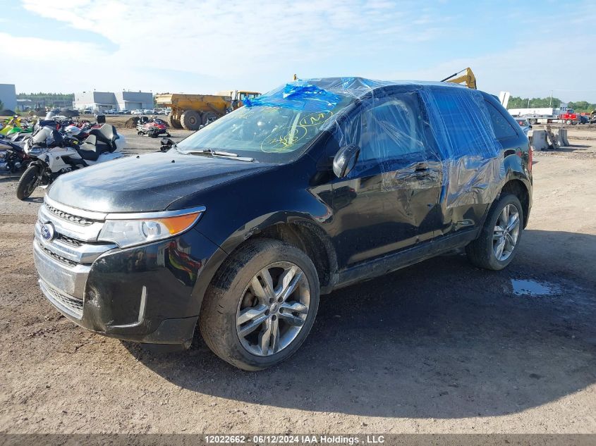 2013 Ford Edge Sel VIN: 2FMDK4JC8DBA24266 Lot: 12022662