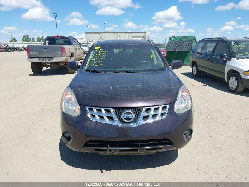 2013 Nissan Rogue VIN: JN8AS5MV2DW148885 Lot: 12022665