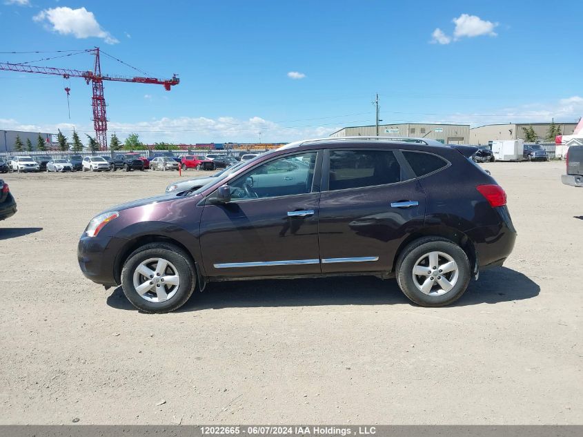 2013 Nissan Rogue VIN: JN8AS5MV2DW148885 Lot: 12022665