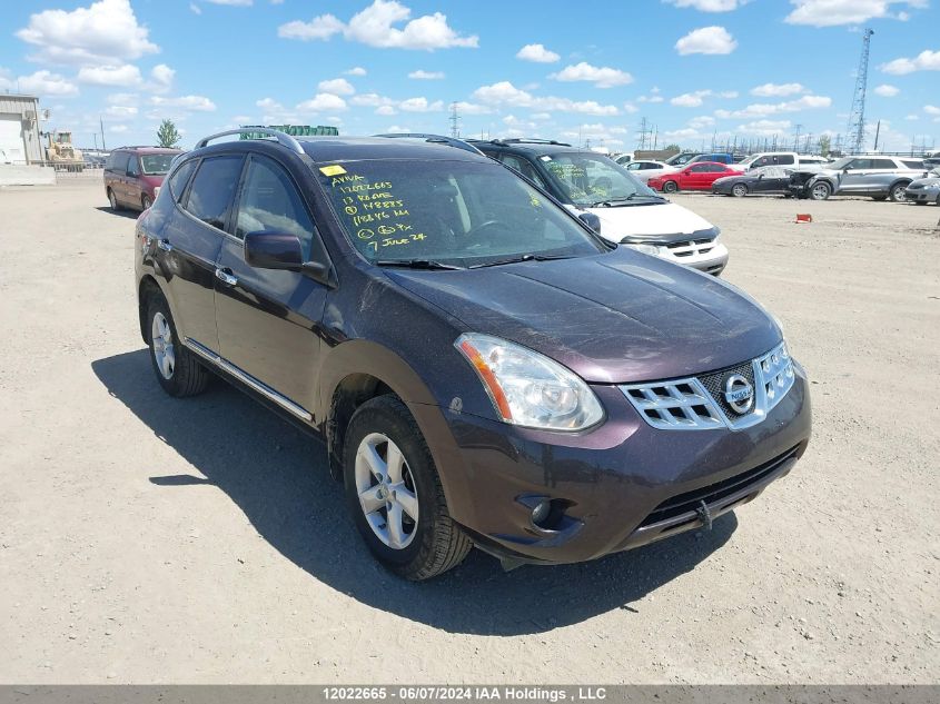 2013 Nissan Rogue VIN: JN8AS5MV2DW148885 Lot: 12022665