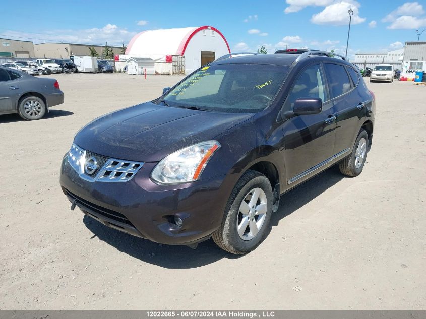 2013 Nissan Rogue VIN: JN8AS5MV2DW148885 Lot: 12022665