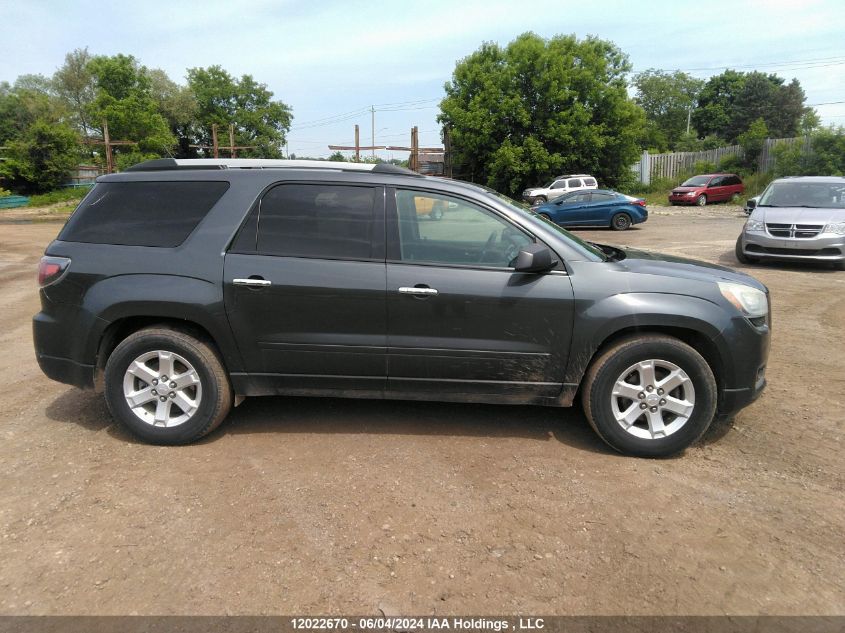 2014 GMC Acadia Sle VIN: 1GKKVNEDXEJ134197 Lot: 12022670