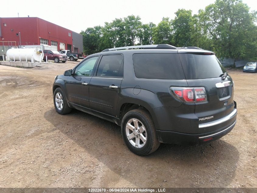 2014 GMC Acadia Sle VIN: 1GKKVNEDXEJ134197 Lot: 12022670