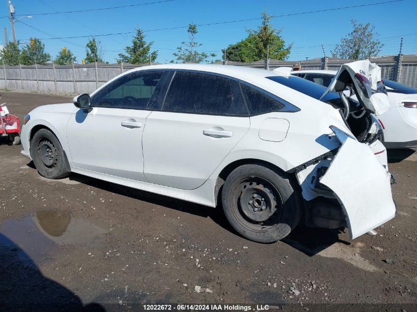 2024 Honda Civic Sedan VIN: 2HGFE1F94RH002402 Lot: 12022672