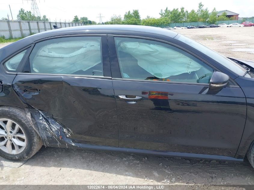 2018 Volkswagen Passat VIN: 1VWAA7A32JC018323 Lot: 12022674