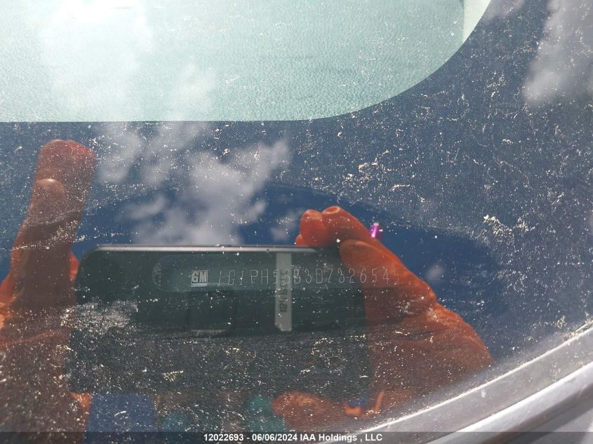 2013 Chevrolet Cruze Eco VIN: 1G1PH5SB3D7326545 Lot: 12022693