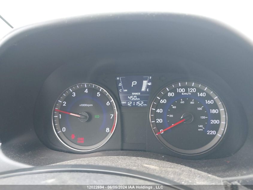 2014 Hyundai Accent Gl VIN: KMHCT5AE0EU152156 Lot: 12022694