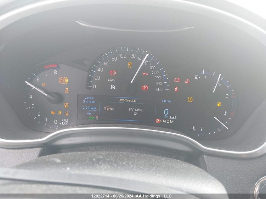 2014 Cadillac Srx VIN: 3GYFNGE39ES624476 Lot: 12022714