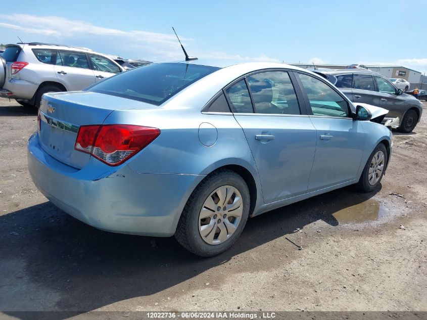 2012 Chevrolet Cruze VIN: 1G1PC5SH8C7214034 Lot: 12022736