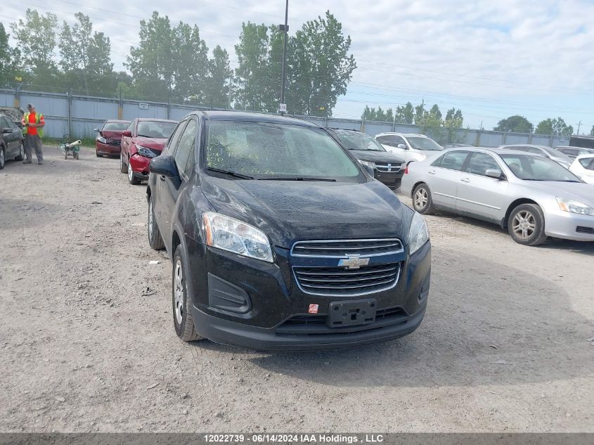 2016 Chevrolet Trax VIN: 3GNCJKSB9GL193368 Lot: 12022739