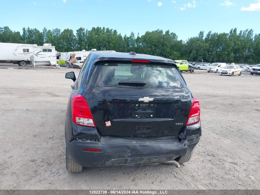 2016 Chevrolet Trax VIN: 3GNCJKSB9GL193368 Lot: 12022739