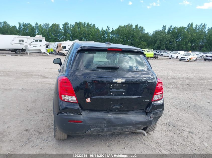 2016 Chevrolet Trax VIN: 3GNCJKSB9GL193368 Lot: 12022739