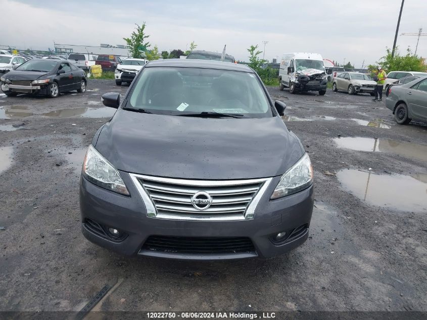 2015 Nissan Sentra VIN: 3N1AB7AP4FL653125 Lot: 12022750