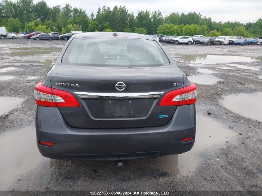 2015 Nissan Sentra VIN: 3N1AB7AP4FL653125 Lot: 12022750