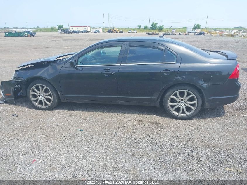 2012 Ford Fusion Sel VIN: 3FAHP0JA8CR202214 Lot: 12022756