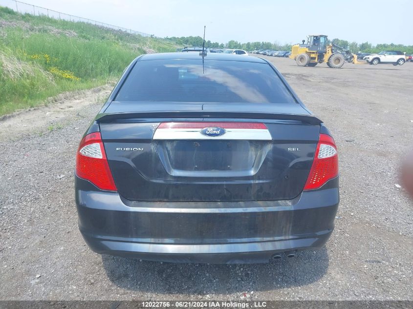 2012 Ford Fusion Sel VIN: 3FAHP0JA8CR202214 Lot: 12022756