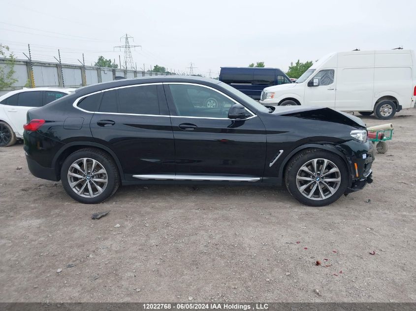 2019 BMW X4 VIN: 5UXUJ3C53KLG53206 Lot: 12022768