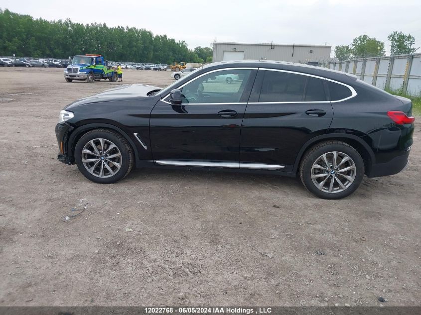 2019 BMW X4 VIN: 5UXUJ3C53KLG53206 Lot: 12022768