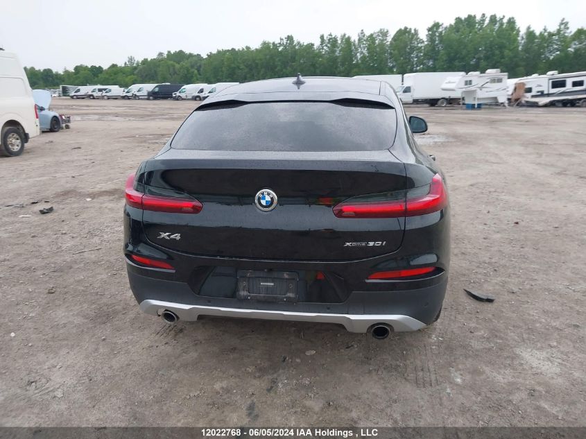 2019 BMW X4 VIN: 5UXUJ3C53KLG53206 Lot: 12022768